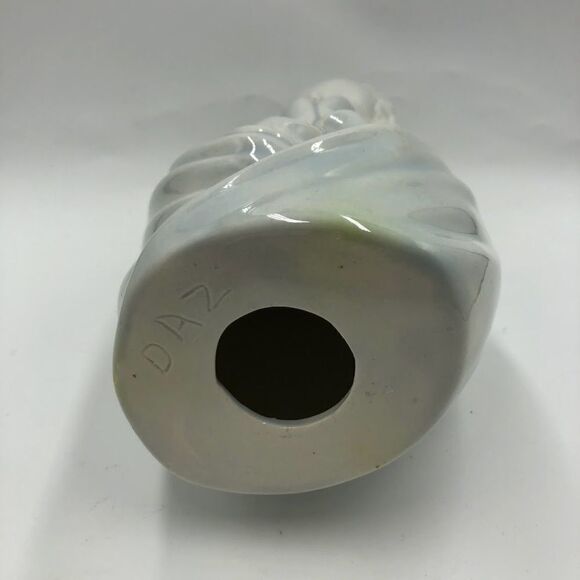 Vintage MCM Praying Virgin Mary Madonna Figurine Blue White Religious Dé… - Picture 8 of 14